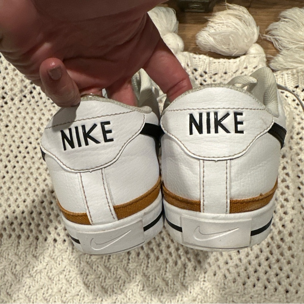 NIKE COURT LEGACY SNEAKERS MENS 12 WHITE EXC.CONDITION - Picture 4 of 8